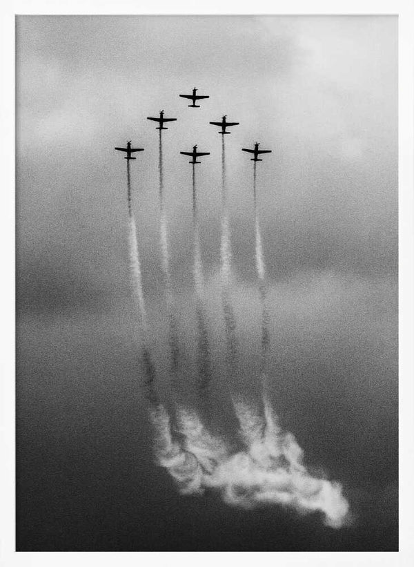 Tablou înramat „Six on Cloud” de Antonyus Bunjamin (Abe)