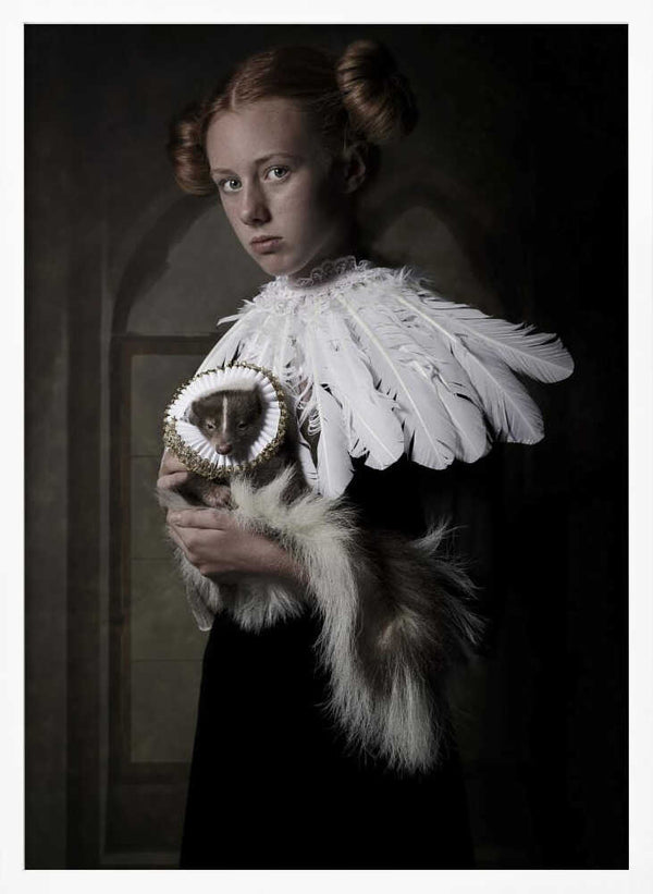 Tablou înramat „My sweet skunk friens” de Carola Kayen-Mouthaan