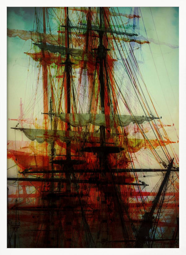 Tablou înramat „The beautiful sea” de Bastian Kienitz