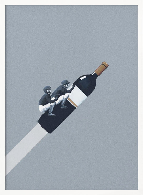 Tablou înramat „We ride until dawn” de Maarten Léon