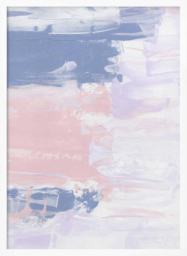 Tablou înramat „Pastel Brushstrokes” de uplusmestudio