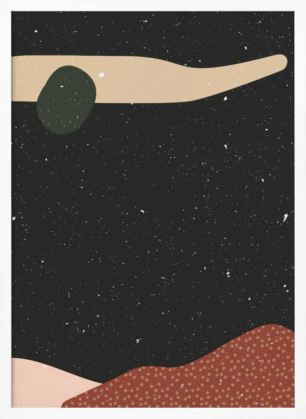 Tablou înramat „Abstract composition 3” de NKTN