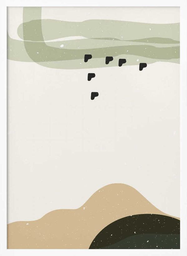 Tablou înramat „Abstract composition 9” de NKTN