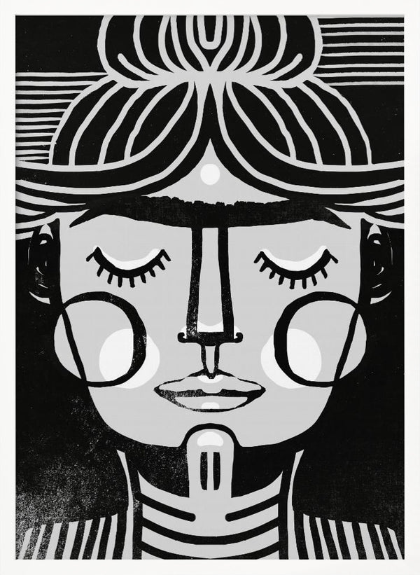 Tablou înramat „Symmetric Serenity” de Treechild