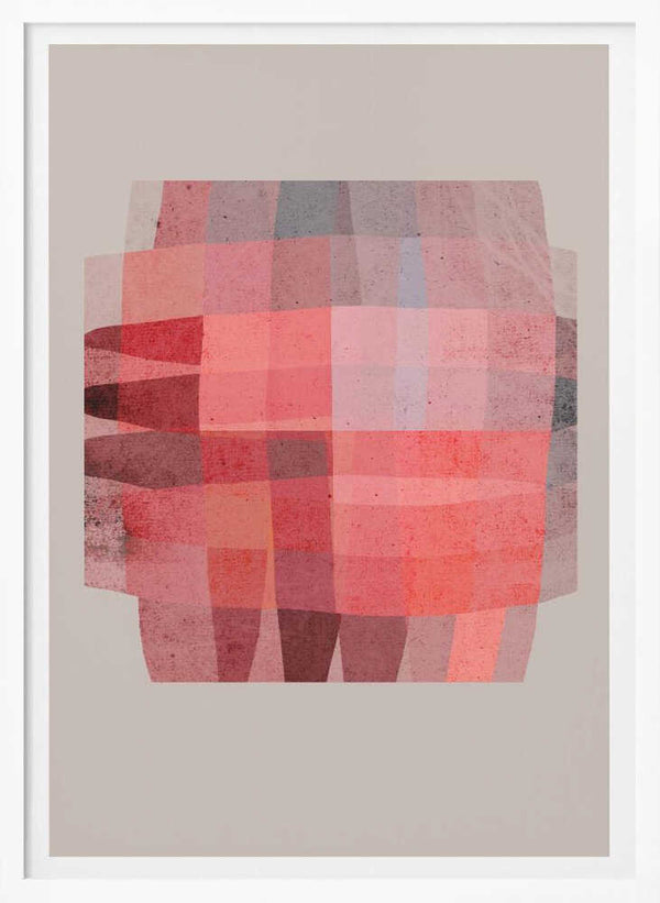 Tablou înramat „Pink Mosaic Dreams” de Treechild