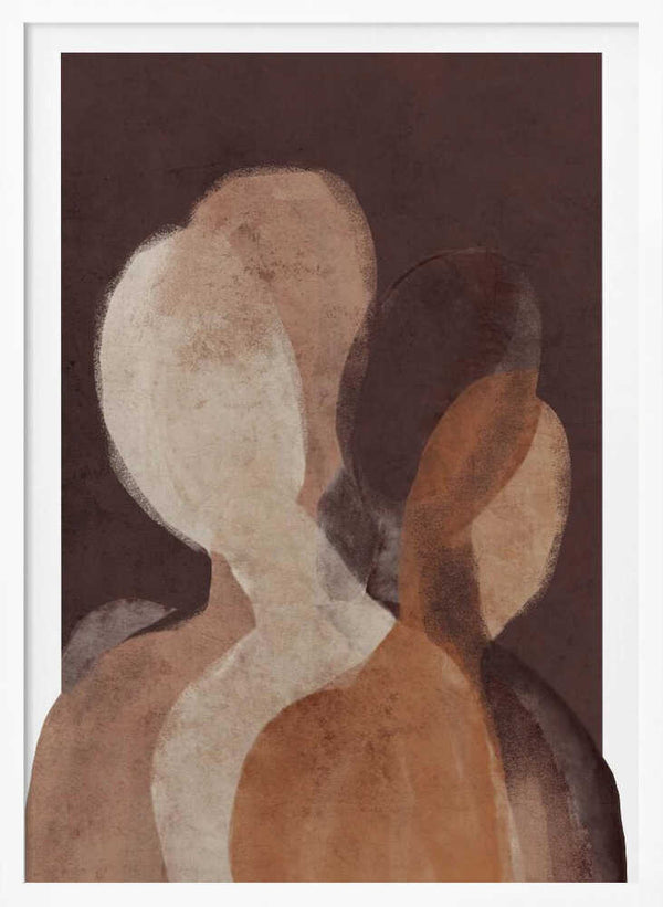 Tablou înramat „Layered Shadows” de Treechild