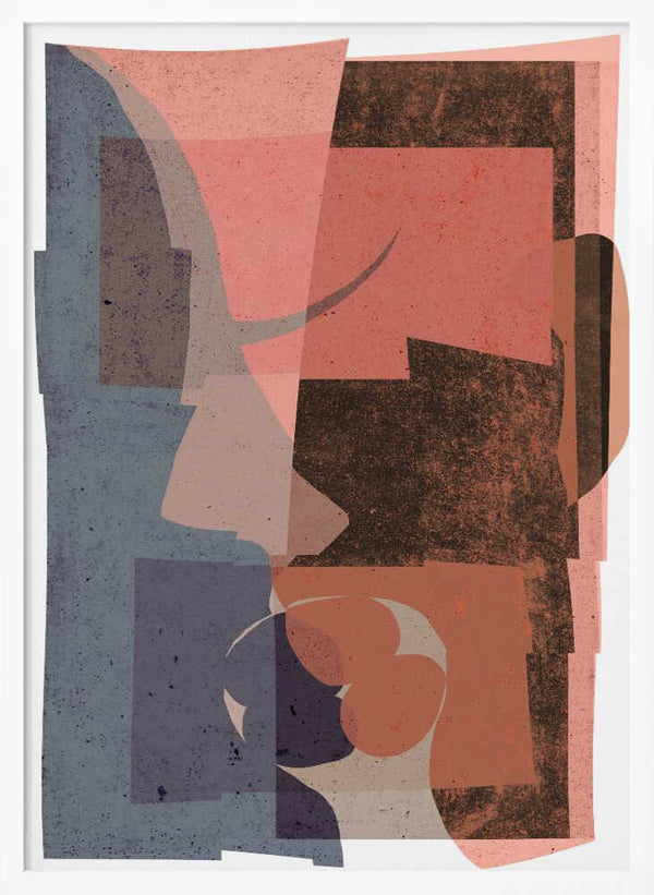 Tablou înramat „Fragmented Hues” de Treechild