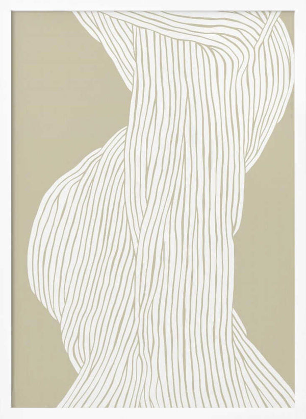 Tablou înramat „Flowing Lines Emerge” de Treechild