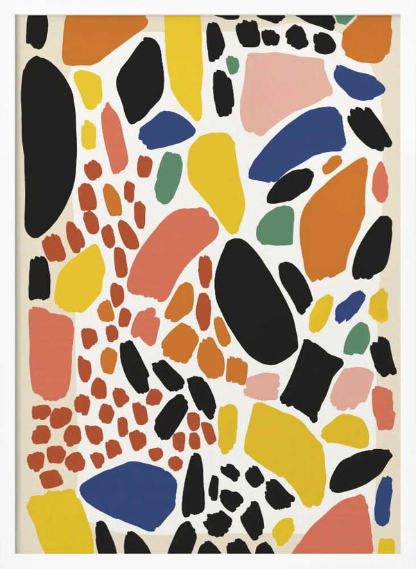 Tablou înramat „Colorful Fragments” de Treechild