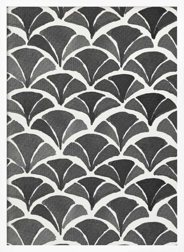 Tablou înramat „FAN FAN” de Fun Qui