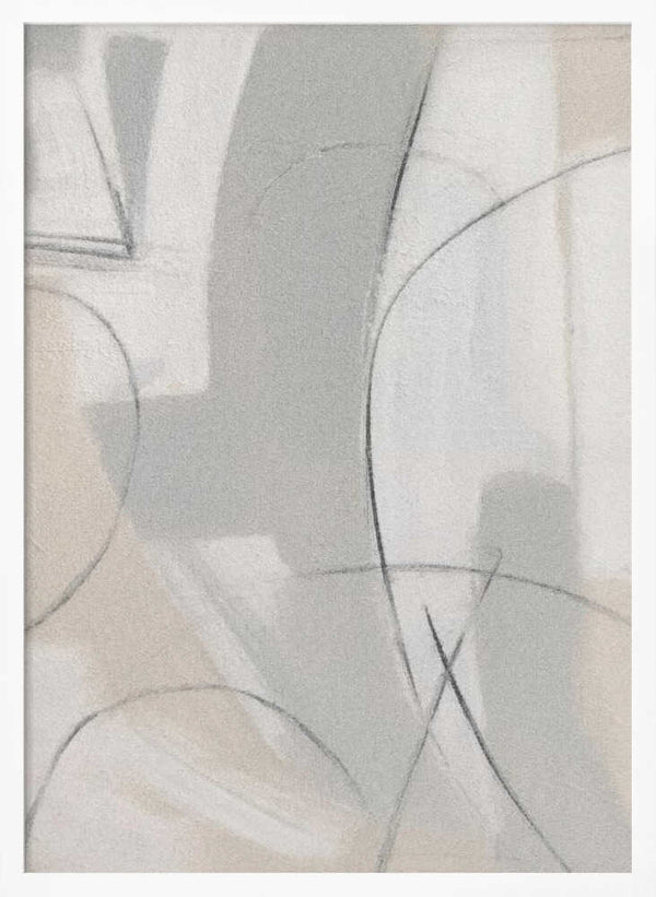 Tablou înramat „Gestual #7” de Alma