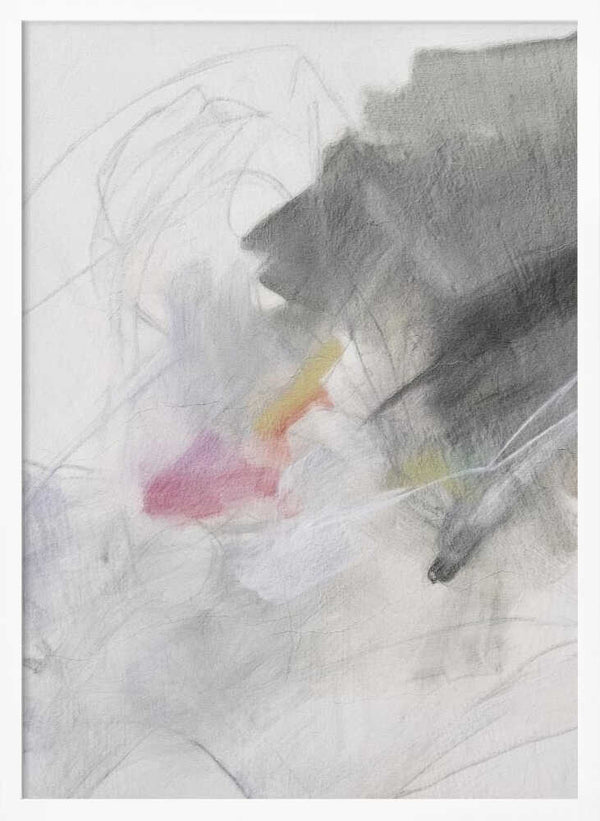 Tablou înramat „Action painting II” de Alma