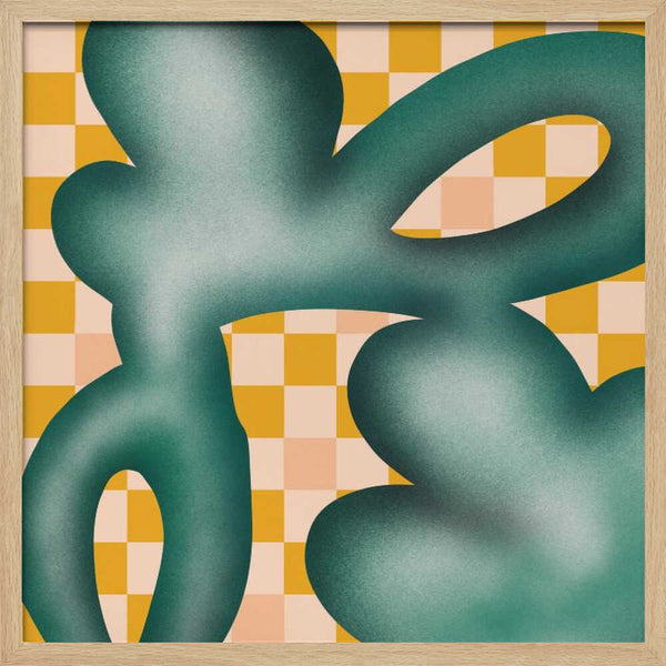 Tablou înramat „Colorful Geometric Patterns” de Little Dean