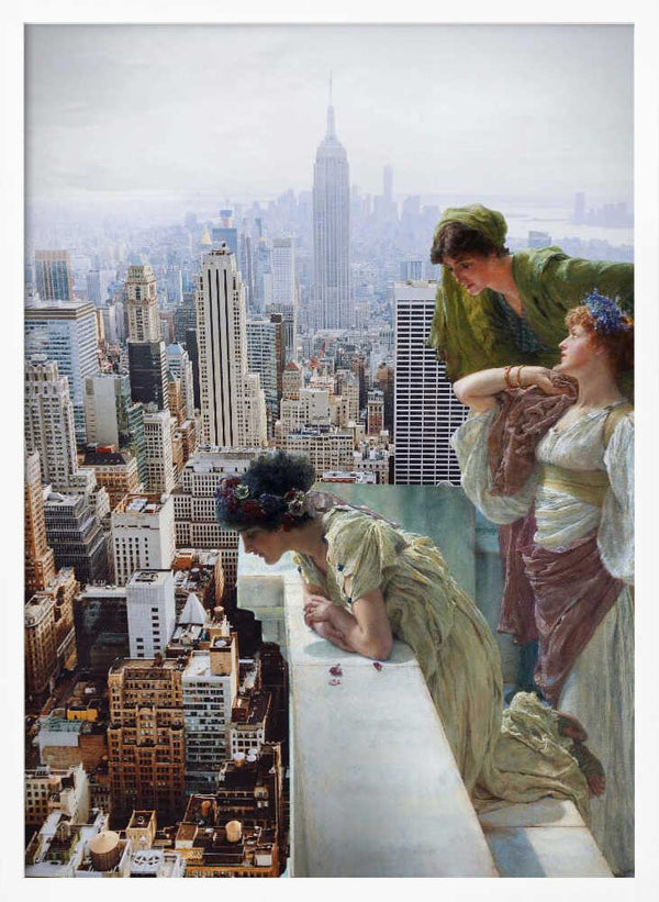 Tablou înramat „Manhattan View” de Dikhotomy