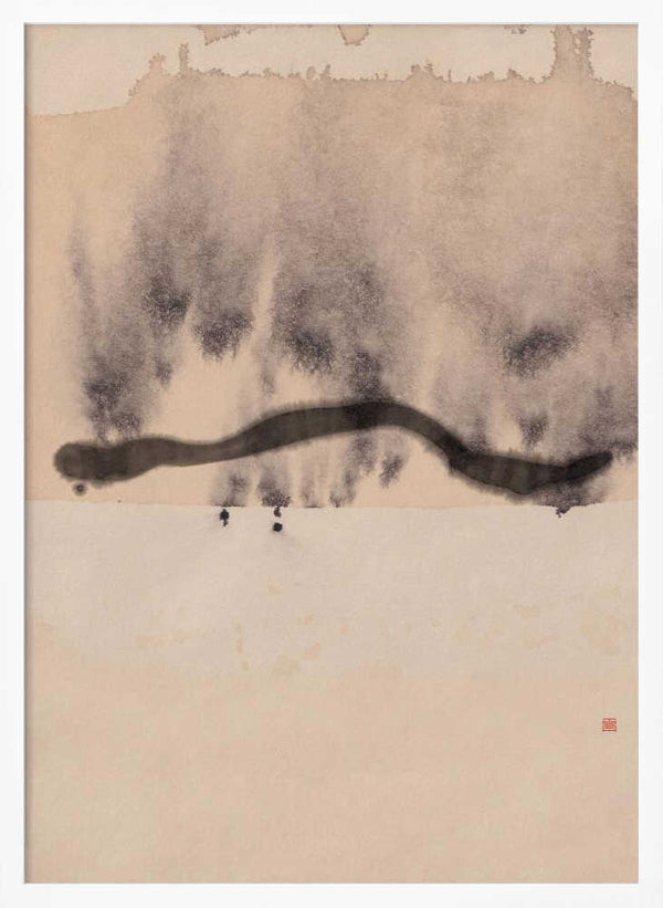 Tablou înramat „Study N°11 | Silent Process” de Thoth Adan