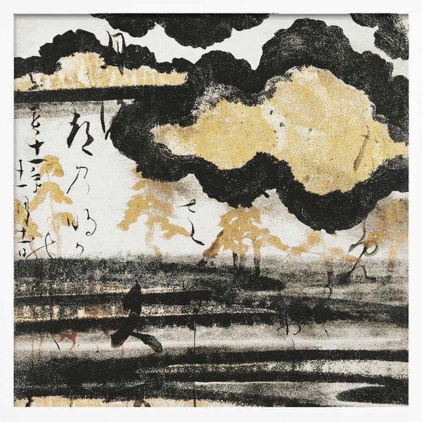 Tablou înramat „Pine On a Beach (1606) By Hon'ami Koetsu” de Hon'ami Koetsu