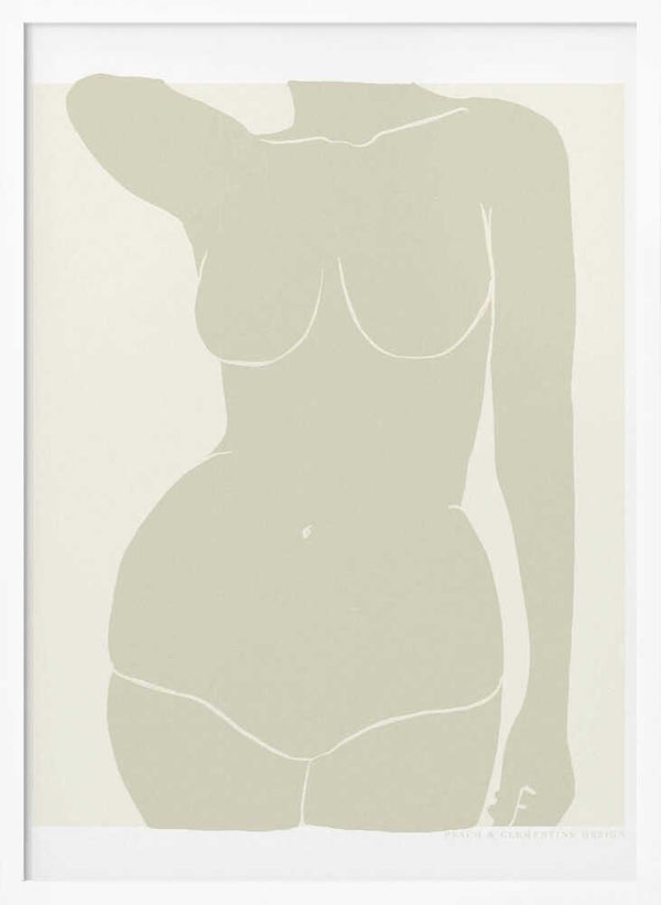 Tablou înramat „P&c Figure#5 Copy 2” de Jenny Liz Rome