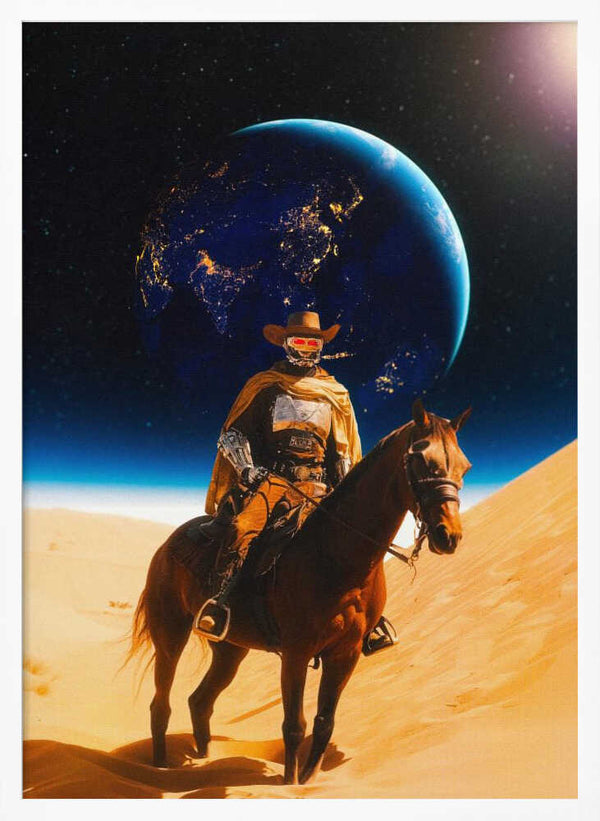 Tablou înramat „Space Cyborg” de Taudalpoi