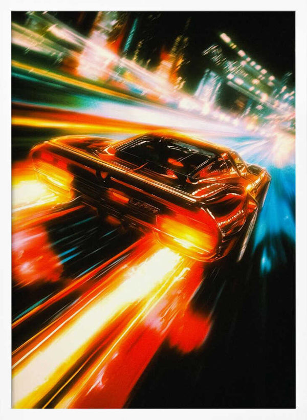 Tablou înramat „Street Racers” de Taudalpoi