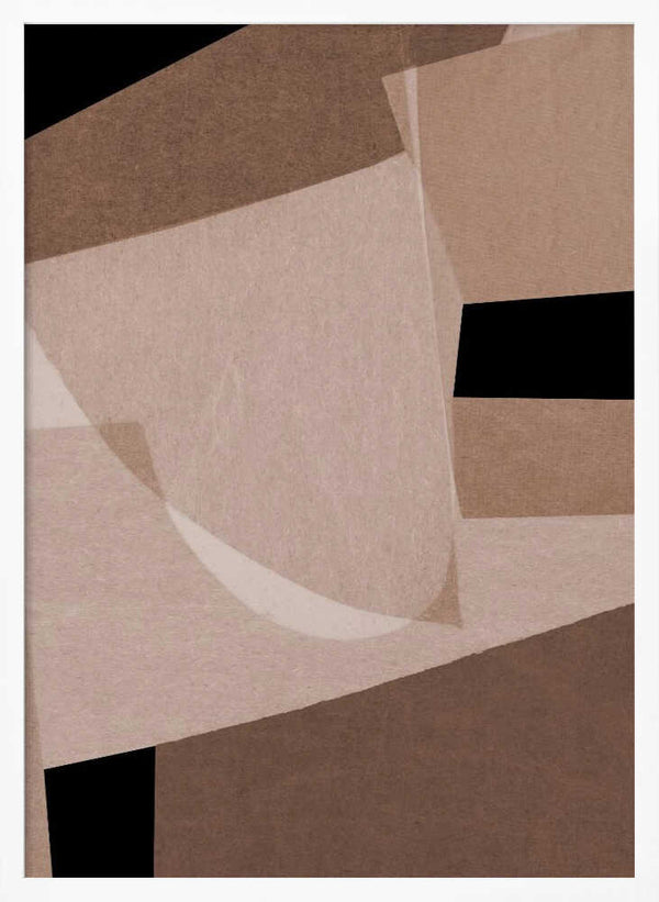 Tablou înramat „Collage Abstract” de Dan Hobday