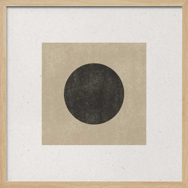 Tablou înramat „Eclipse Silence” de THE MIUUS STUDIO