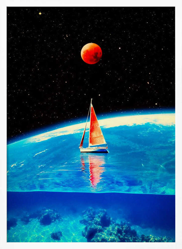 Tablou înramat „Sailboat 1” de Taudalpoi