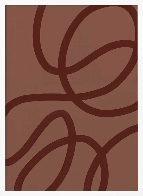 Tablou înramat „Loops in Motion” de Treechild