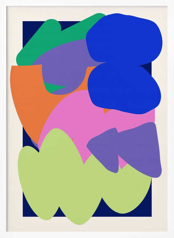 Tablou înramat „HARMONIE VISUELLE” de RS LAB STUDIO