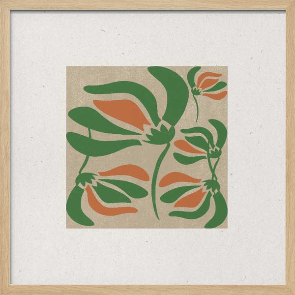 Tablou înramat „Floral Harmony” de THE MIUUS STUDIO