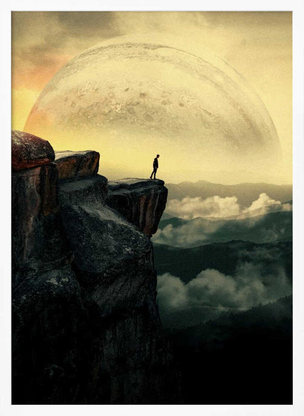 Tablou înramat „Space Mountain” de Taudalpoi