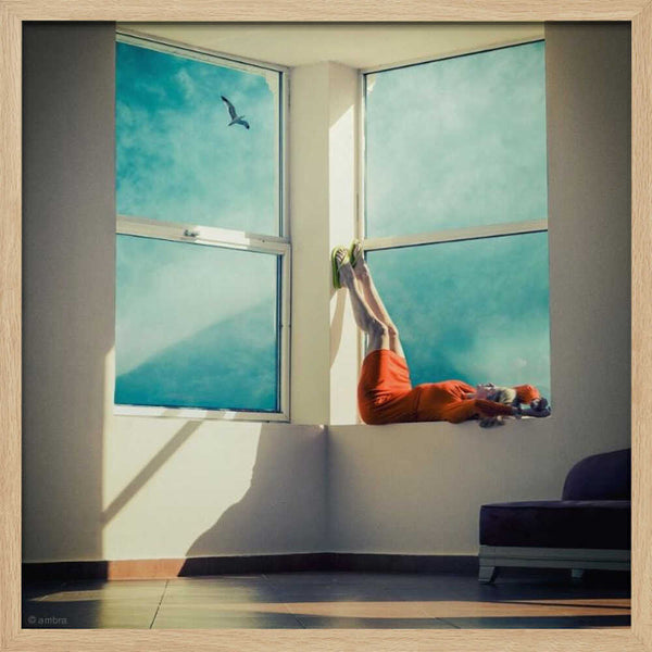 Tablou înramat „room with a view” de ambra