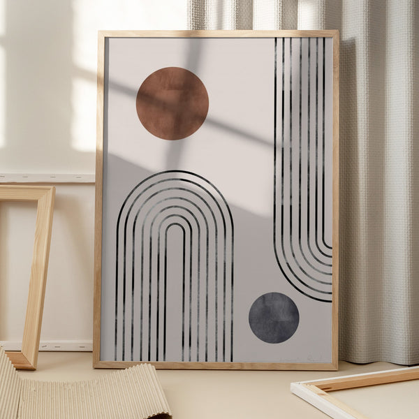 Tablou înramat „Archs and Buds” de Pictufy Studio II