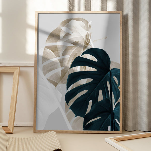 Tablou înramat „Monstera Creative 05” de Pictufy Studio III