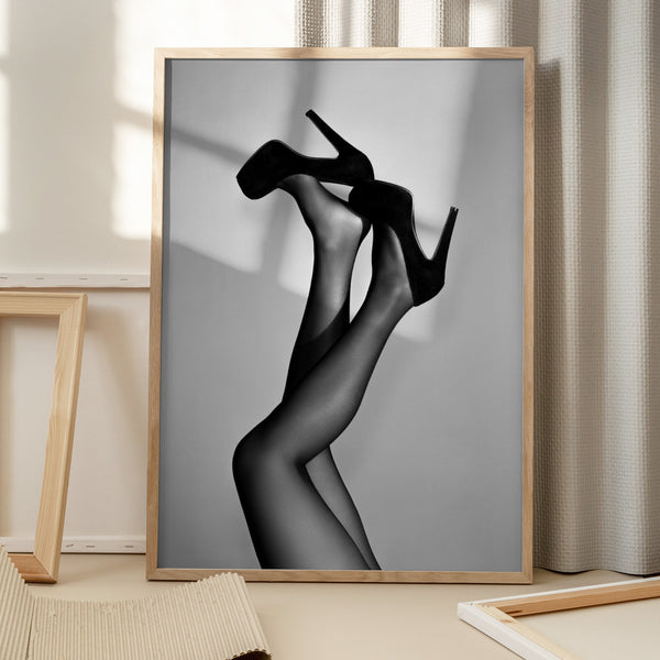 Tablou înramat „Velvet Pumps” de Pictufy Studio III