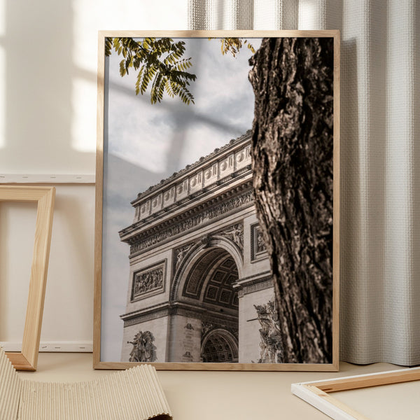 Tablou înramat „Arc de Triomphe Paris” de Pictufy Studio III