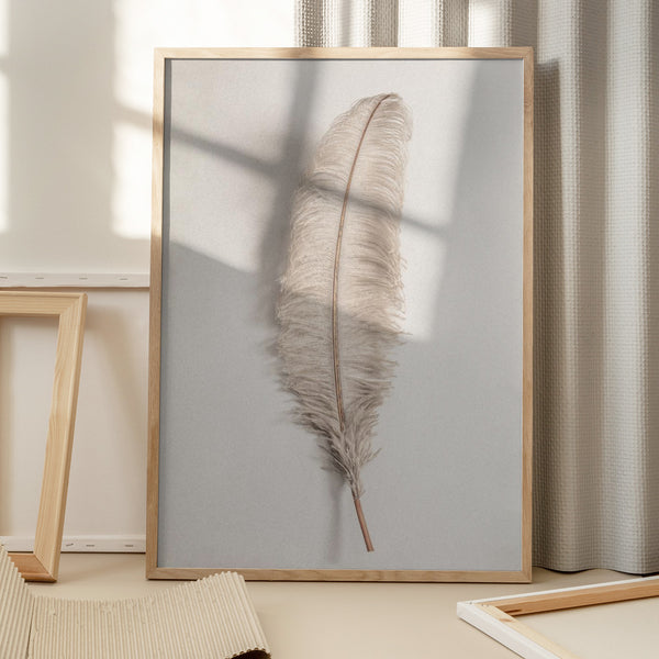 Tablou înramat „Feather_002” de Pictufy Studio III