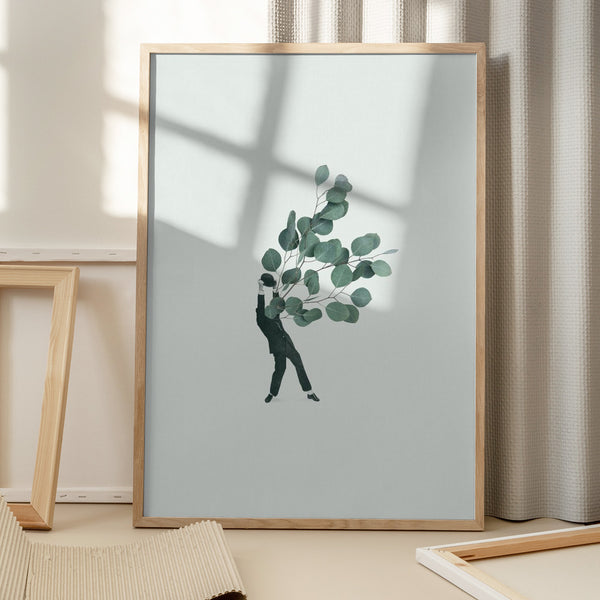 Tablou înramat „The extravert” de Maarten Léon