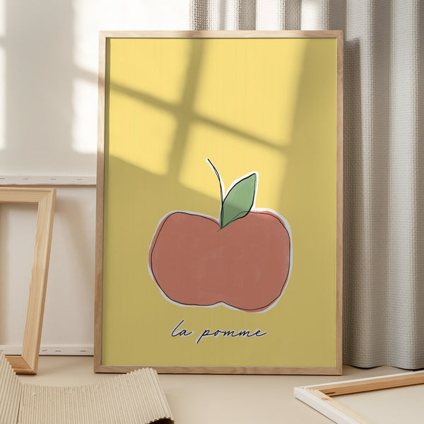 Tablou înramat „Apple Delight” de uplusmestudio