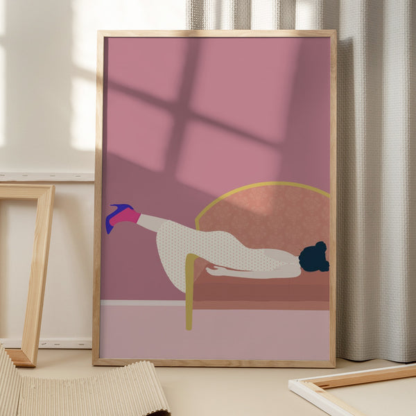 Tablou înramat „Maddies Mood” de Jota de jai