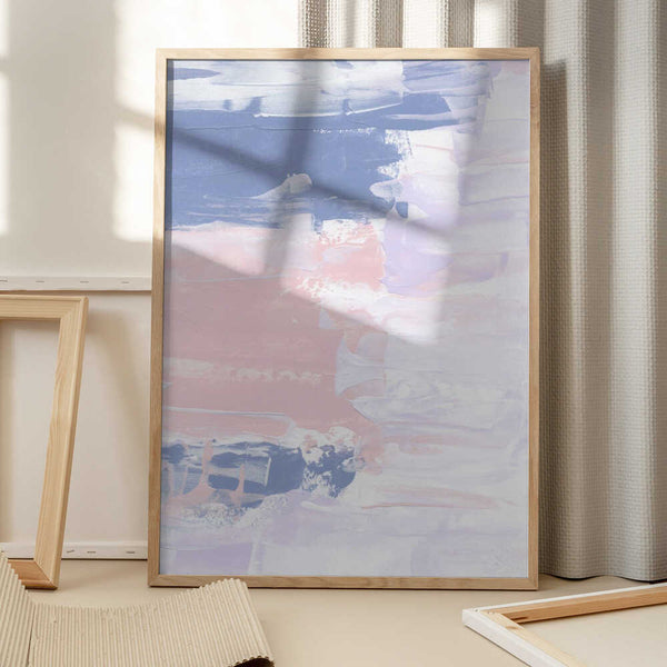 Tablou înramat „Pastel Brushstrokes” de uplusmestudio