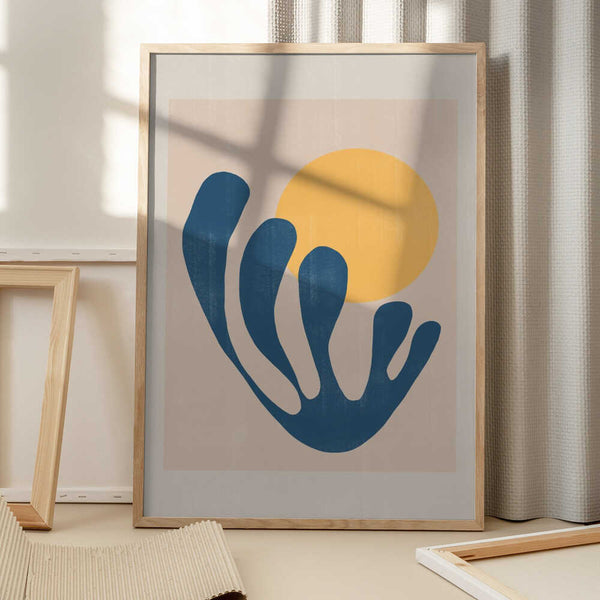 Tablou înramat „Solar Embrace” de THE MIUUS STUDIO