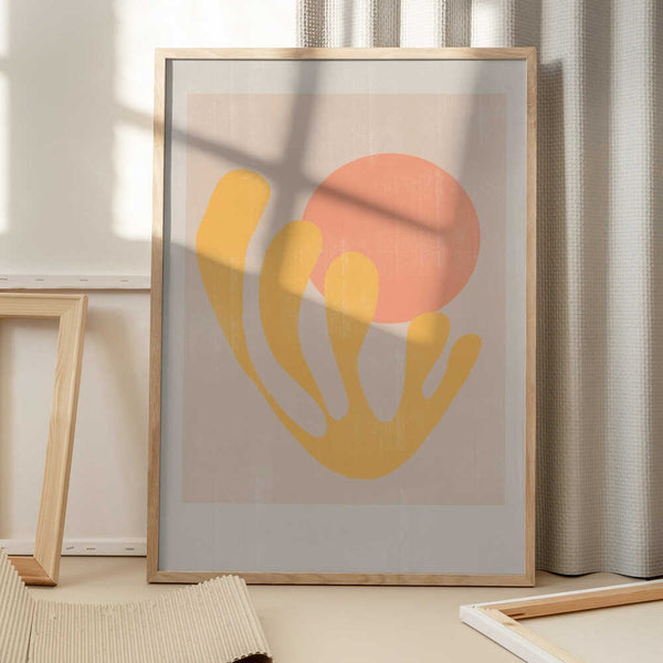 Tablou înramat „Solar Embrace” de THE MIUUS STUDIO