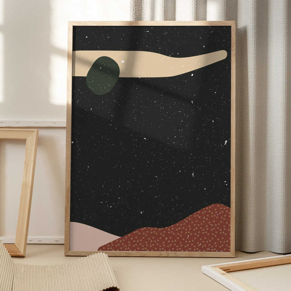 Tablou înramat „Abstract composition 3” de NKTN