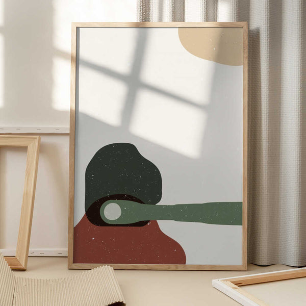 Tablou înramat „Abstract composition 4” de NKTN