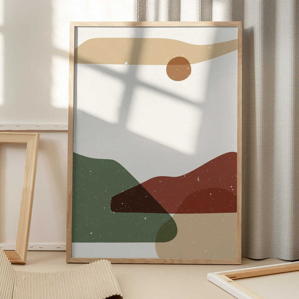 Tablou înramat „Abstract composition 13” de NKTN