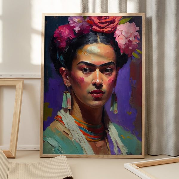 Tablou înramat „Vibrant Elegance” de Treechild