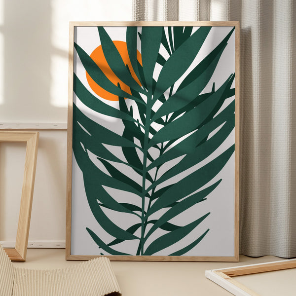 Tablou înramat „Little Miss Sunshine” de Kubistika