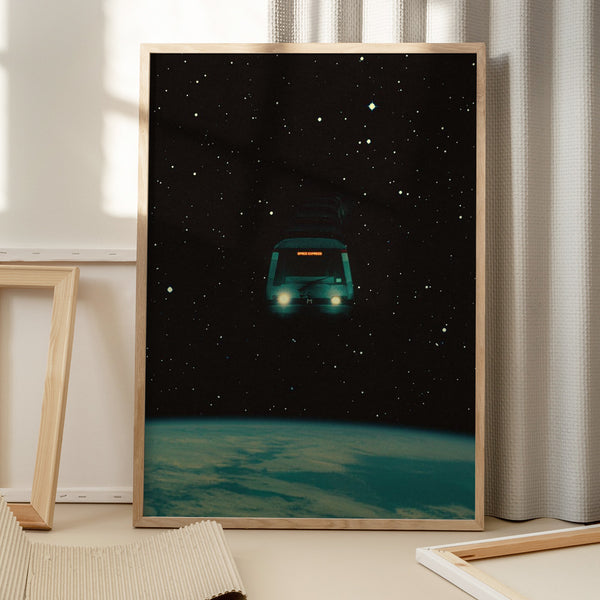 Tablou înramat „Space Express” de Taudalpoi