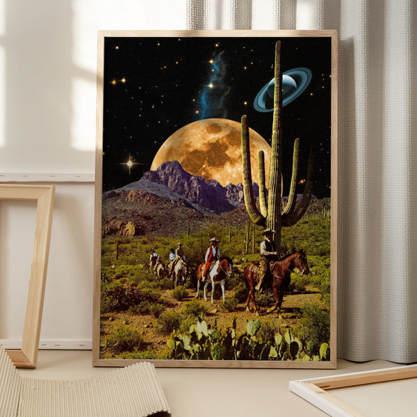 Tablou înramat „Space Cowboys” de Taudalpoi