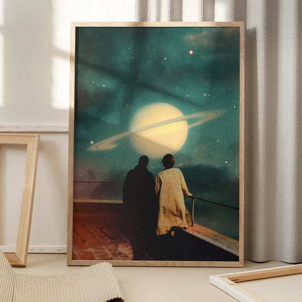 Tablou înramat „Together Through Storms” de Taudalpoi